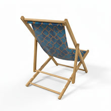 Load image into Gallery viewer, Printed Deckchair Back View 
