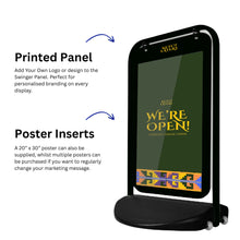 Load image into Gallery viewer, Printed Panel and Poster Insert Diagram 
