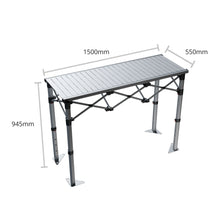 Load image into Gallery viewer, Professional Outdoor Event Table Side Dimensions
