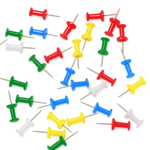 Push Pin Assorted Colours Multipack 