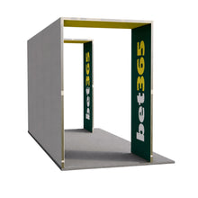 Load image into Gallery viewer, QWIKFRAME - 5x2 Backwall with Double Arch - Behind View
