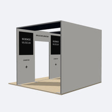 Load image into Gallery viewer, QwikFRAME - 3x3 Arched Entrance Back
