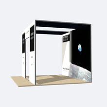 Load image into Gallery viewer, QwikFRAME - 3x3 Arched Entrance Side View
