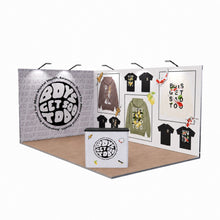 Load image into Gallery viewer, QwikFRAME - 5x3 L Shape Kit  Stand with Lights and COunter
