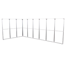 Load image into Gallery viewer, QwikFRAME - Modular Exhibition Kit - 6x3 L Shape
