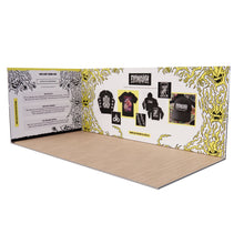 Load image into Gallery viewer, QwikFRAME_-_Modular_Exhibition_Kit_-_6x3_L_Shape_-_On_Floor
