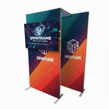 Load image into Gallery viewer, QwikFrame TV Stand on
