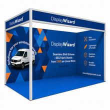 Load image into Gallery viewer, Display Wizard Blue branding onto a Shell Scheme
