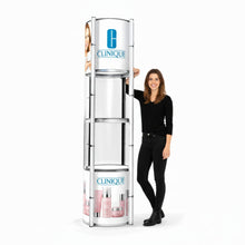 Load image into Gallery viewer, Spiral Portable Display Tower
