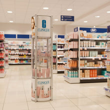 Load image into Gallery viewer, Spiral Portable Display Tower in retail
