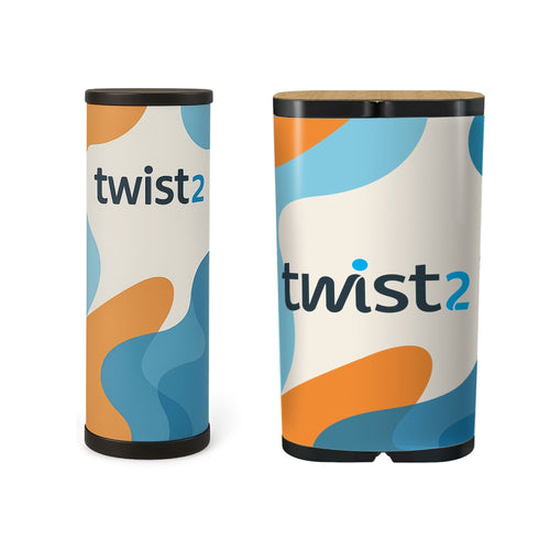 Twist2 Graphic Wrap for Hardwheeled Case
