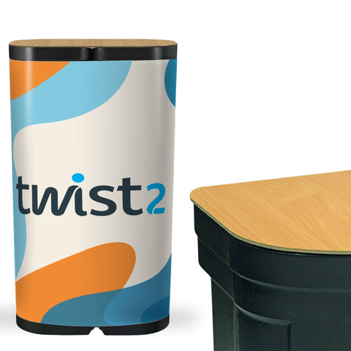 Twist2 graphic Wrap for HardCases with Counter Top 