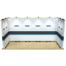 Load image into Gallery viewer, Twist2 Modular Display Stands - U Shape - 5m x 2m with End Caps
