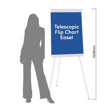 Load image into Gallery viewer, Telescopic Flip Chart Easel
