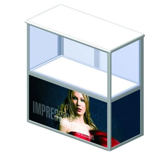 PC-12-C Folding Portable Display Case | Portable Showcase – Display Wizard
