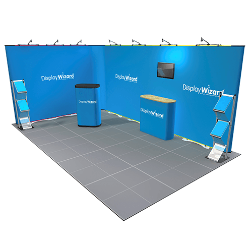 Twist - Modular Display Stands - 5m x 3m - Kit 18 V2 | Display Wizard