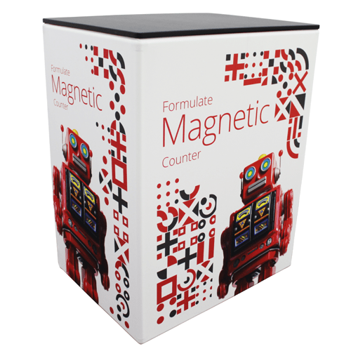 Wizard Sample Counter Formulate Magnetic Counter | Extendable Trade Show Counter – Display Wizard